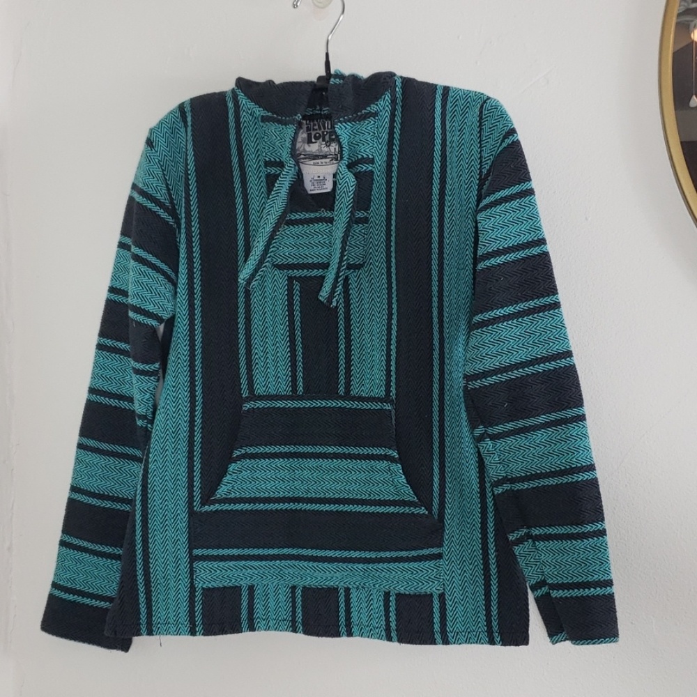 Original Senor Lopez Surfer Hooded Baja Pullover